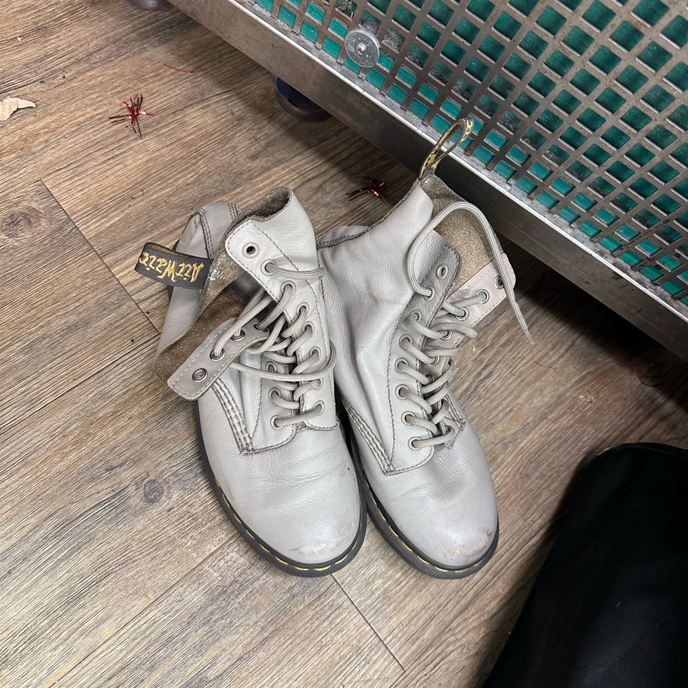 Gray Doc Martens women’s size 7